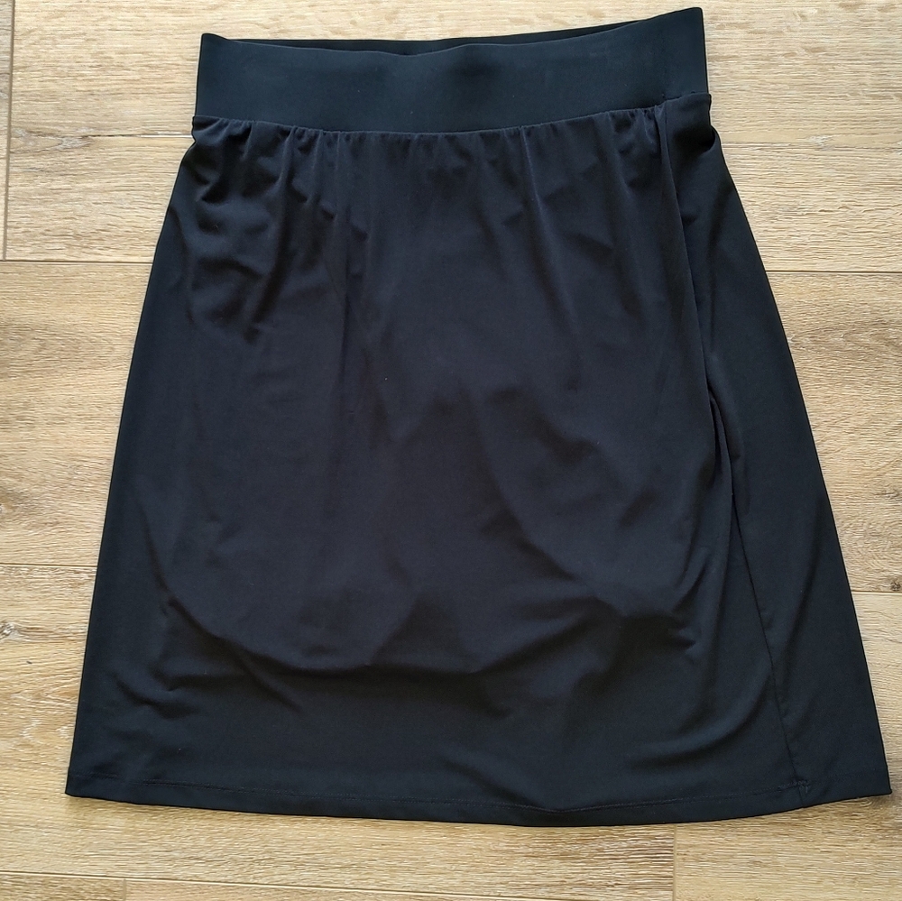 Merona Stretch Skort Black M